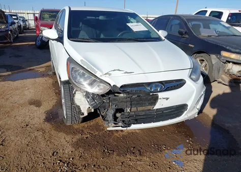 2013 Hyundai Accent Se from USA, damaged, VIN KMHCU5AE0DU082962